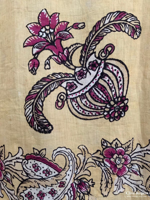 Turkish Light Cotton Larger Handblock Print (200 X 179Cm)