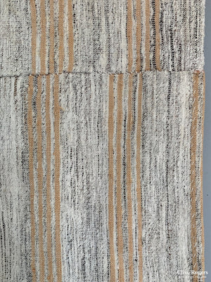 Turkish Lightweight Cotton / Goat Hair Flatweave Coverlet Early 20Th Cent Cover