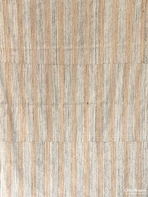 Turkish Lightweight Cotton / Goat Hair Flatweave Coverlet (144 X 216Cm) Cover