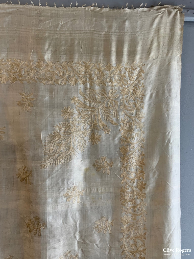 Turkish Ottoman Silk Embroidery (167 X 186Cm)