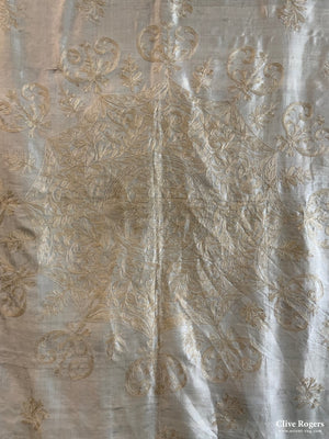 Turkish Ottoman Silk Embroidery (167 X 186Cm)