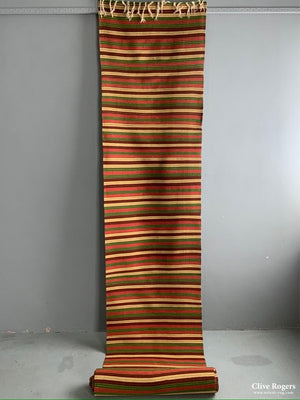 Turkish Plainweave Extremely Long Runner *new (990 X 70Cm) Runner