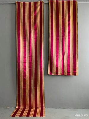 Silk Striped Cloth [2] (267/164 X 64Cm)
