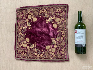 Turkish Silk Velvet Pillow Case (43 X 42Cm)