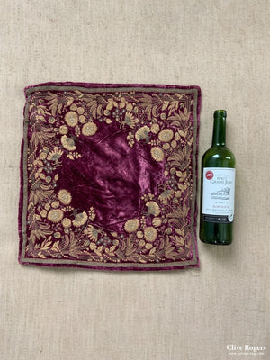 Turkish Silk Velvet Pillow Case (43 X 42Cm)