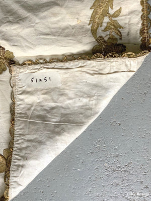 Gilt Embroidery (51 X 51Cm)
