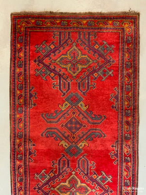 Turkish Small Red Turkey Rug (236 X 94Cm)
