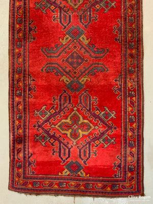 Turkish Small Red Turkey Rug (236 X 94Cm)