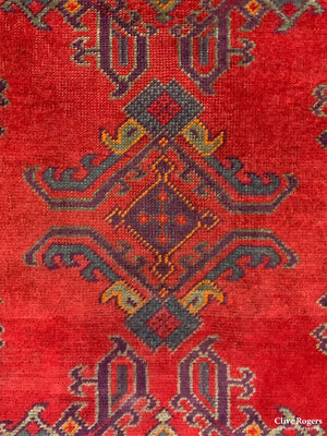 Turkish Small Red Turkey Rug (236 X 94Cm)