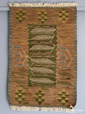 Turkish Thracian Style Small Kilim Modern Kilim