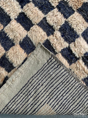 Turkish Tulu Chequer Rdesign Rug (200 X 139)