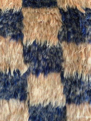 Turkish Tulu Chequer Rdesign Rug (200 X 139)