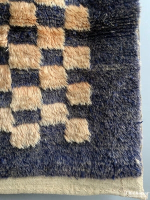 Turkish Tulu Chequer Rdesign Rug (200 X 139)