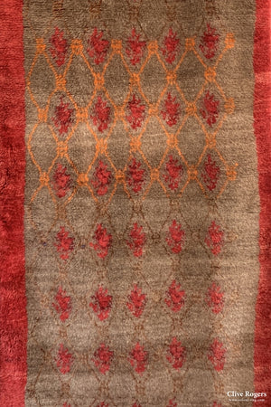 Turkish Tulu Long Rug Mid Cent Rug