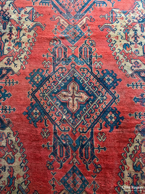Turkish Ushak Carpet Fragment Made Up From An Edwardian Monumental (318 X 262Cm) Carpet