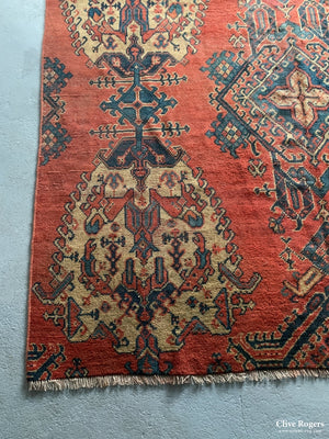Turkish Ushak Carpet Fragment Made Up From An Edwardian Monumental (318 X 262Cm) Carpet