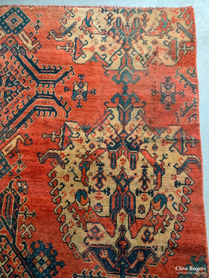 Turkish Ushak Carpet Fragment Made Up From An Edwardian Monumental (318 X 262Cm) Carpet