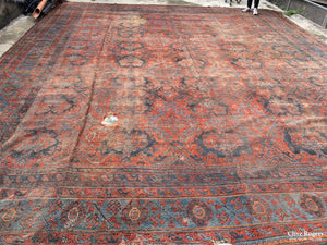 Ushak Oversize Carpet (615 X 523Cm) Oversize Carpet