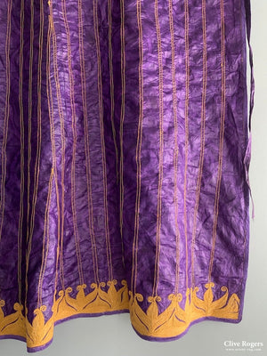 Central Asian Vintage Wrap Around Skirt ( 112 Cm Long )