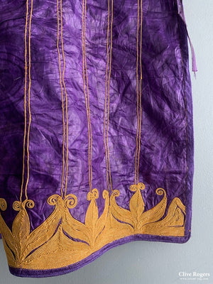 Central Asian Vintage Wrap Around Skirt ( 112 Cm Long )