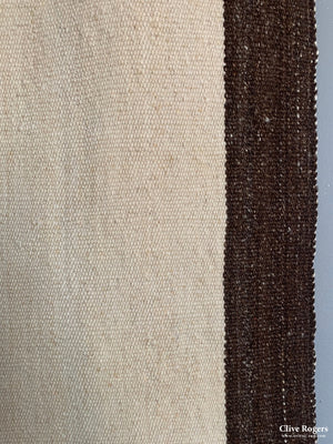 Turkish Warfare Plainweave Heavy Wool Coverlet Early 20Th Cent Plainweave