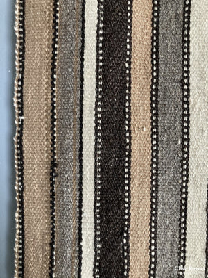 Turkish Warpface Flatweave Very Long Runner Mid 19Th Cent Runner