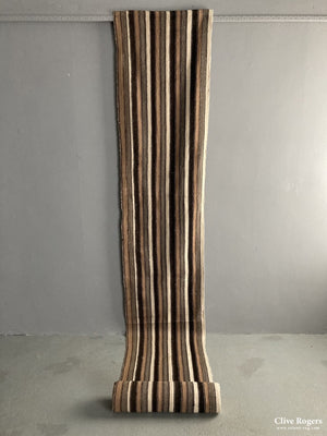 Turkish Warpface Flatweave Very Long Runner Mid 19Th Cent Runner