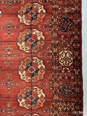 Turkman Antique Tekke Main Carpet ( 280 X 195 Cm )