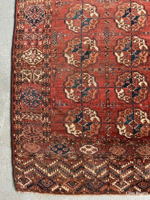 Turkman Antique Tekke Main Carpet ( 280 X 195 Cm )