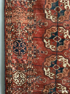 Turkman Antique Tekke Main Carpet ( 280 X 195 Cm )
