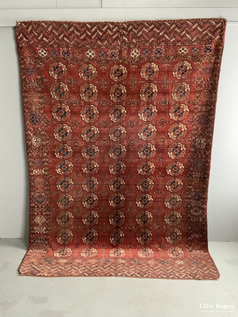 Turkman Antique Tekke Main Carpet ( 280 X 195 Cm )