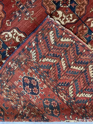 Turkman Antique Tekke Main Carpet ( 280 X 195 Cm )