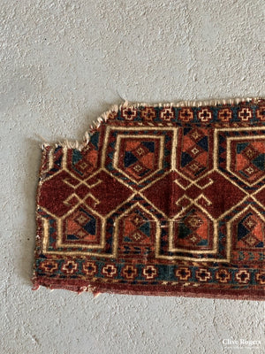 Turkmen Amu Daria Chob Bash Type Torba Fragment Fragment