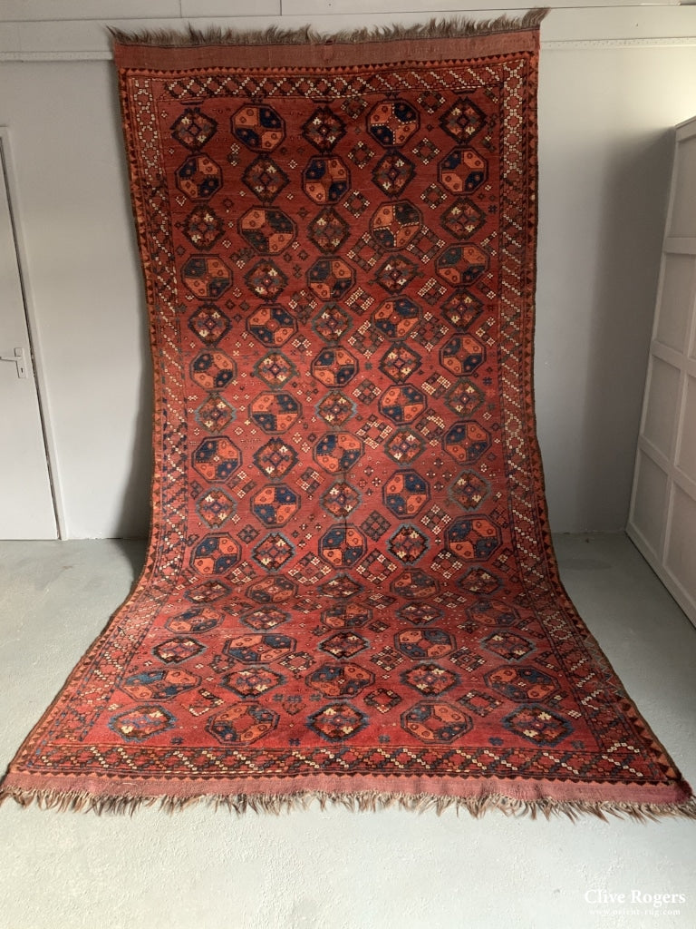 Turkmen Ersari Kelleigh Carpet Circa 1870 (382 X 195Cm) Carpet