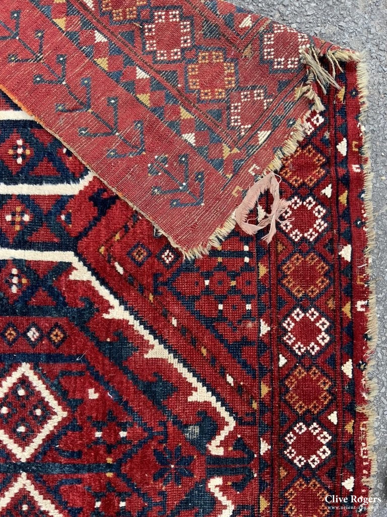 Turkmen Antique Ersari Or Amu Dari Region Chuval (98 X 166Cm)