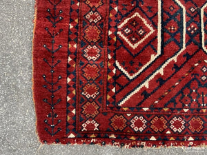 Turkmen Antique Ersari Or Amu Dari Region Chuval (98 X 166Cm)