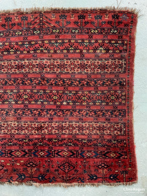 Turkmen Antique Esari Chuval Bag Face (182 X 107Cm)