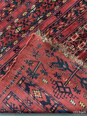 Turkmen Antique Esari Chuval Bag Face (182 X 107Cm)