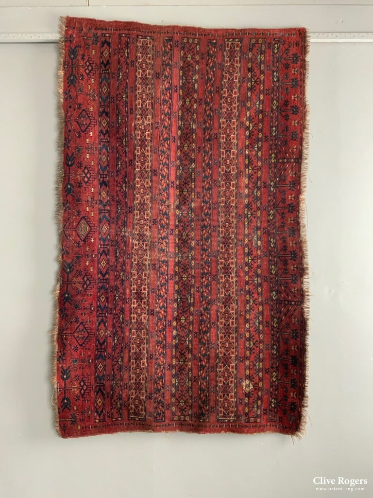 Turkmen Antique Esari Chuval Bag Face (182 X 107Cm)