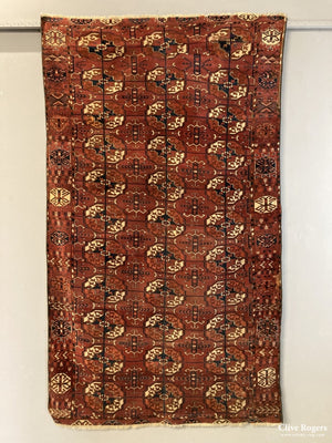 Turkmen Antique Small Carpet ( 210 X 145Cm ) Carpet