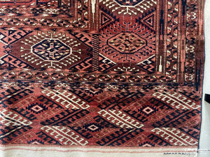 Turkmen Antique Tekke Carpet (355 X 258Cm)
