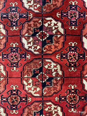 Turkmen Antique Tekke Carpet (355 X 258Cm)