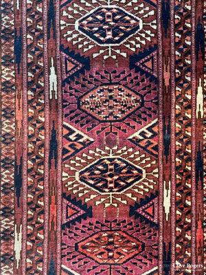 Turkmen Antique Tekke Carpet (355 X 258Cm)