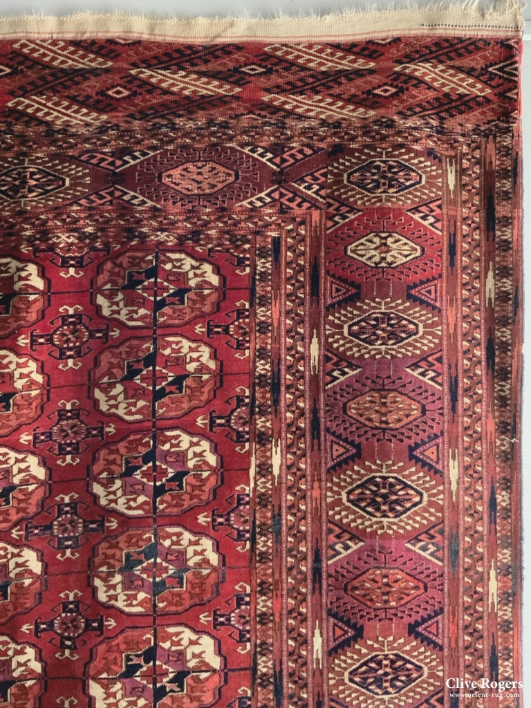 Turkmen Antique Tekke Carpet 355 X