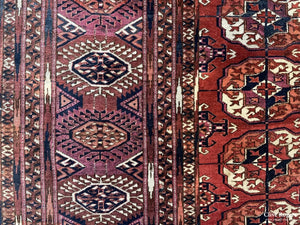 Turkmen Antique Tekke Carpet (355 X 258Cm)