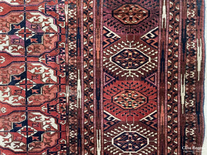 Turkmen Antique Tekke Carpet (355 X 258Cm)