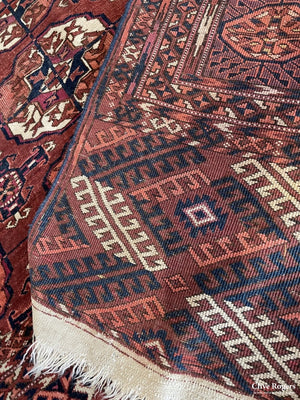 Turkmen Antique Tekke Carpet (355 X 258Cm)
