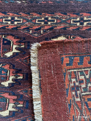 Turkmen Antique Torba Mid 19Th Cent Bagface