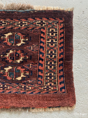Turkmen Antique Torba Mid 19Th Cent Bagface