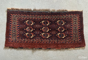 Turkmen Antique Torba Mid 19Th Cent Bagface